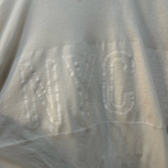Abercrombie Fitch NYC Graphic Soft Tee Women Size L Cozy Y2K 90's Casual Comfort - Picture 4 of 8